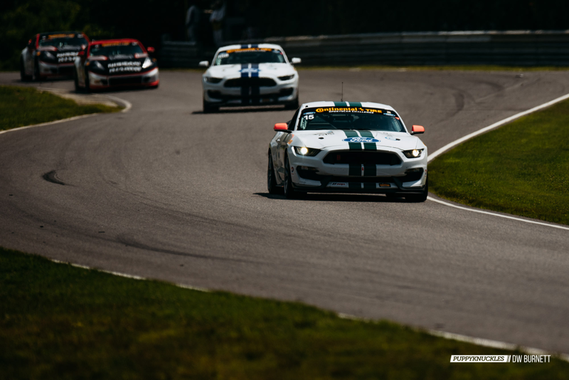 Illustration for article titled Crazy Fast Shelby Mustang GT350R-Cs Dominate Lime Rock